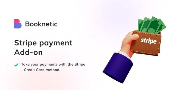 Booknetic - Stripe Payments Addon