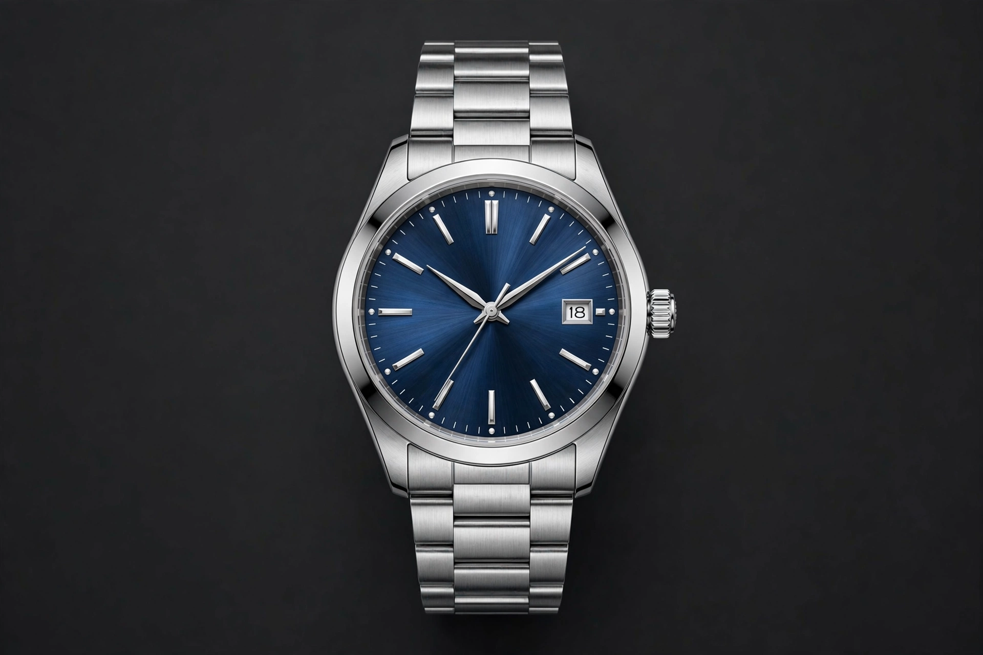 Tissot Blue Dial Steel Watch